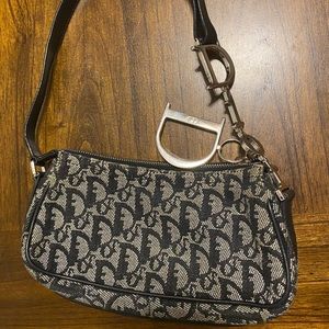 Vintage Dior Diorissimo Pochette Shoulder Bag